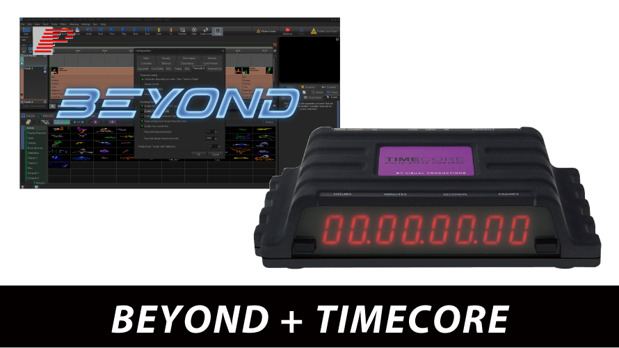【BEYOND】TIMECOREを使用してタイムコード制御をしてみよう！