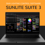 【Sunlite Suite3】シーンボタンにパンチルトの幅を変更するフェーダーを付けよう