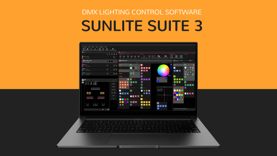 【Sunlite Suite3】シーンボタンにフェードをかけてみよう　その1