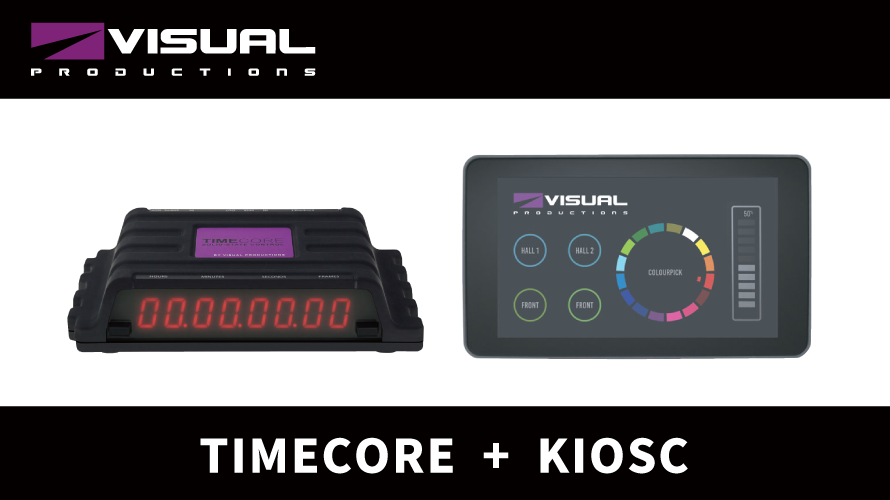 【Visual Productions】TIMECORE、KIOSCでタイムコードツールボックスを作ってみよう
