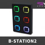 【VISUAL PRODUCTIONS】 B-STATION2のボタンのLEDを光らせてみよう。