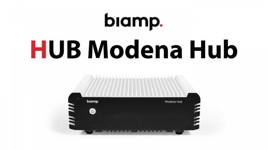 Biamp ワイヤレスプレゼンテーションシステム 【HUB Modena Hub】のご紹介