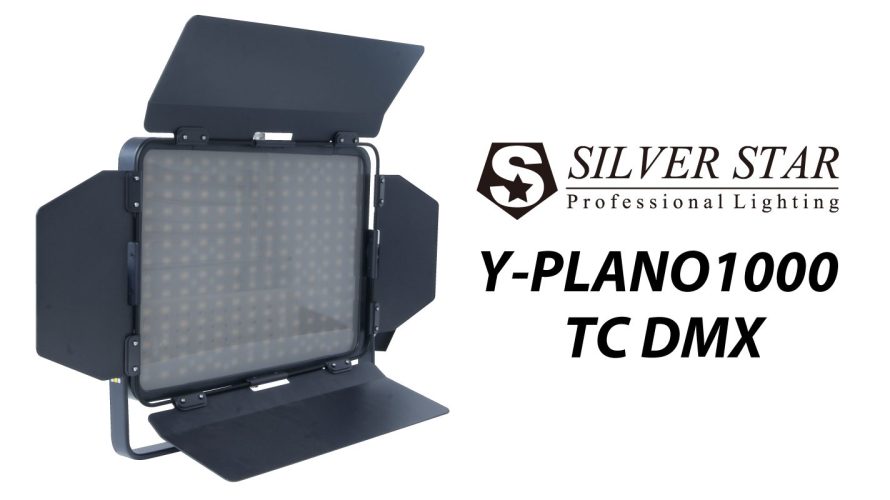 SILVER STAR 新製品【Y-PLANO1000 TC DMX】LEDフラットライトのご紹介！！