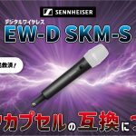 【SENNHEISER】デジタルワイヤレス EW-D SKM-S マイクカプセルの互換について【難民救済】