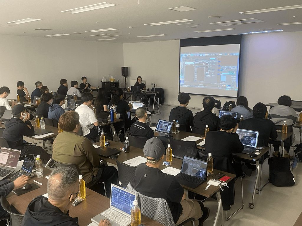 機材塾 PANGOLIN LASER1日講習会の模様