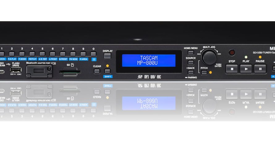 【TASCAM】MP-800U発売